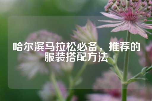 哈尔滨马拉松必备，推荐的服装搭配方法